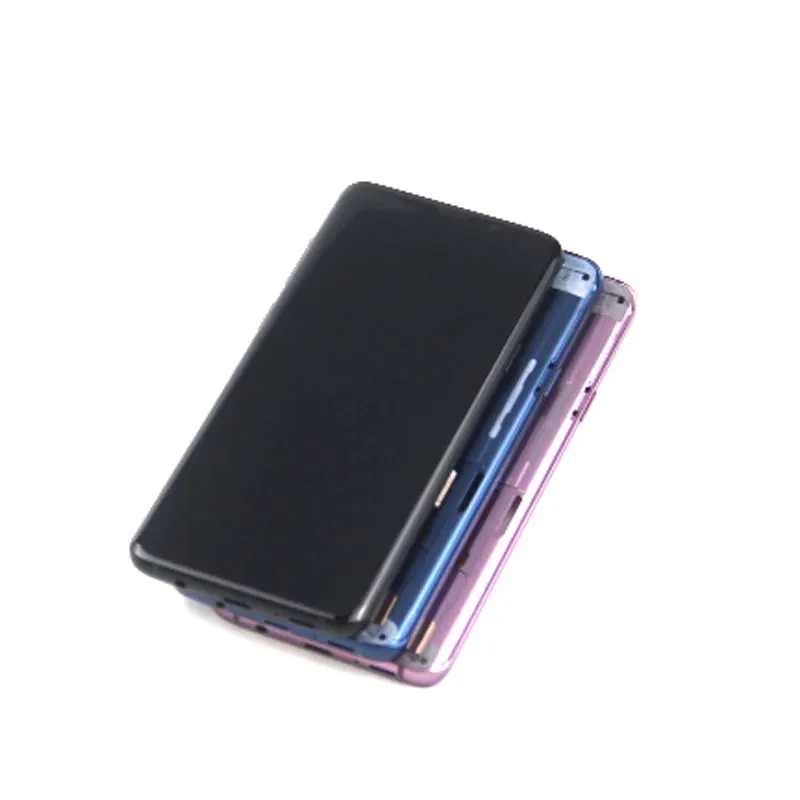 Для Samsung Galaxy S9 LCD Plus сенсорный экран дигитайзер AMOLED компонент G960 G965 ЖК монитор с