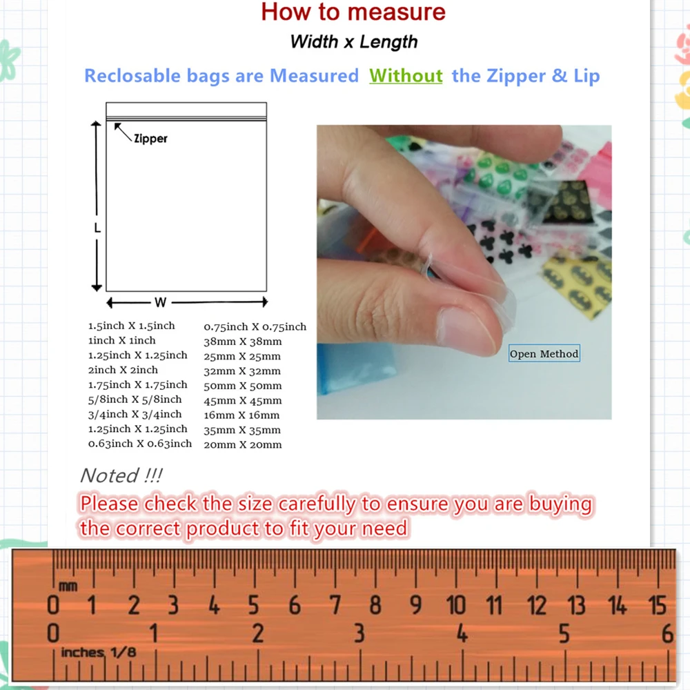 400 мешочки 4 вида конструкций мешки замка застежка-молнии дизайн Пластик для