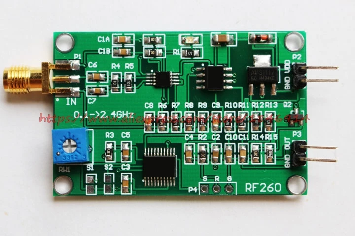 RF power module Radio frequency detector High Power measurement 0.1~2.4GHz | Электронные компоненты и