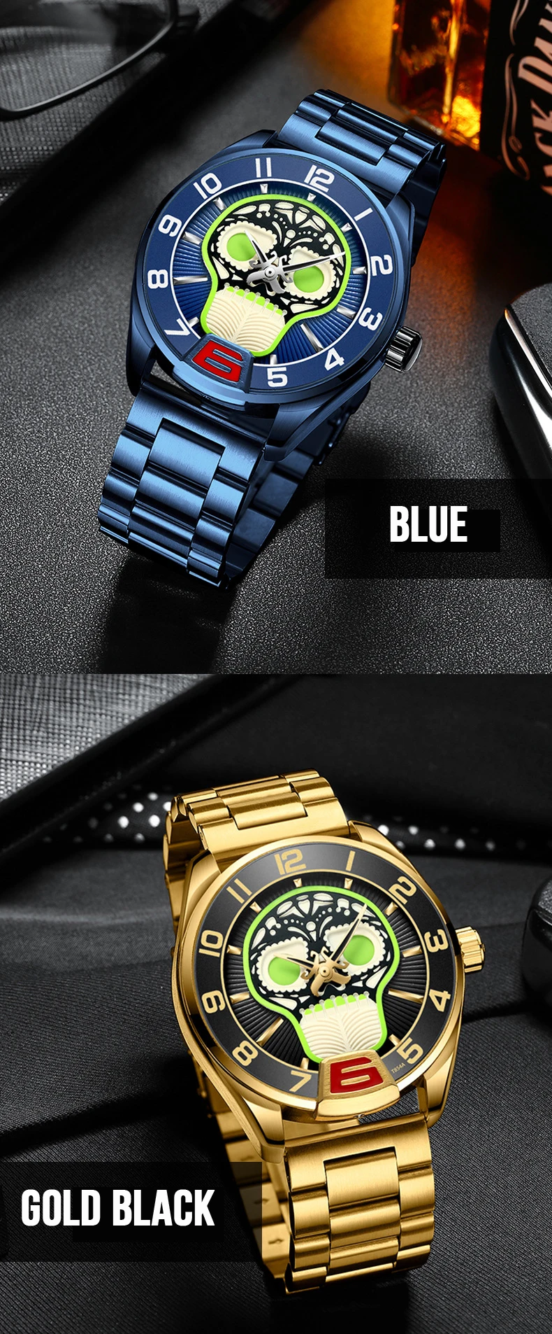 Relogio Tevise Automatico masculino мужские часы механические часы с подзаводом пиратский череп подарок деловые наручные часы Мужские часы