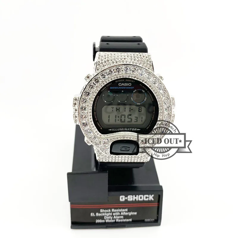 Микрозакрепка лабораторный бриллиантовый ремешок для часов G shock DW6900|Часы Чехлы| |