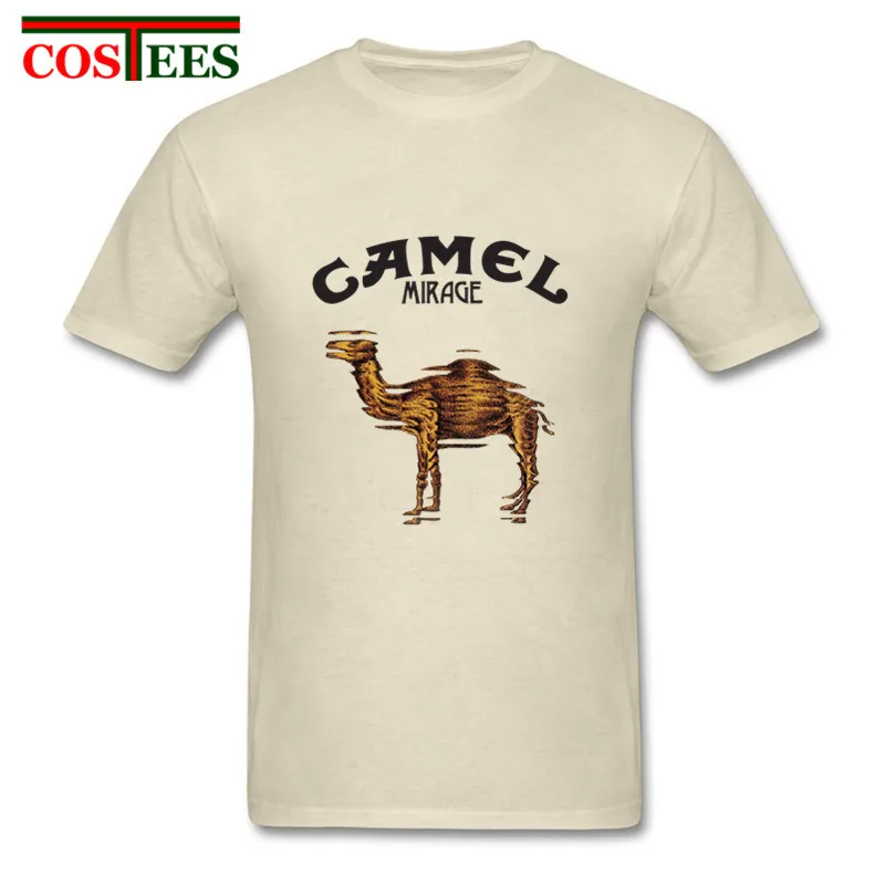 Мужская футболка с коротким рукавом летняя Приталенная принтом в виде животных