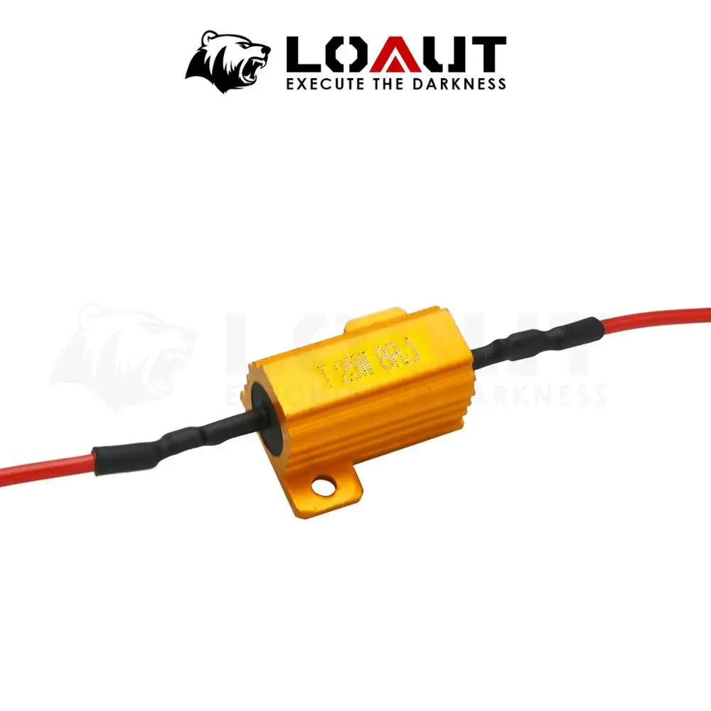 Светодиодный резистор 10W 10Ohm 25W 25Ohm 50W 6Ohm 8Ohm 39Ohm 100W указатели поворота