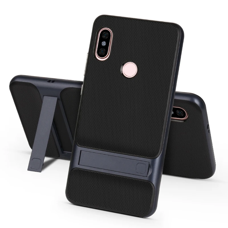 Чехол для телефона Xiaomi Redmi Note 5 Pro Note5 5Pro Global Version mi 6X mi 6X Stand 360 Защитный чехол для мобильного телефона - Цвет: Royce Navy