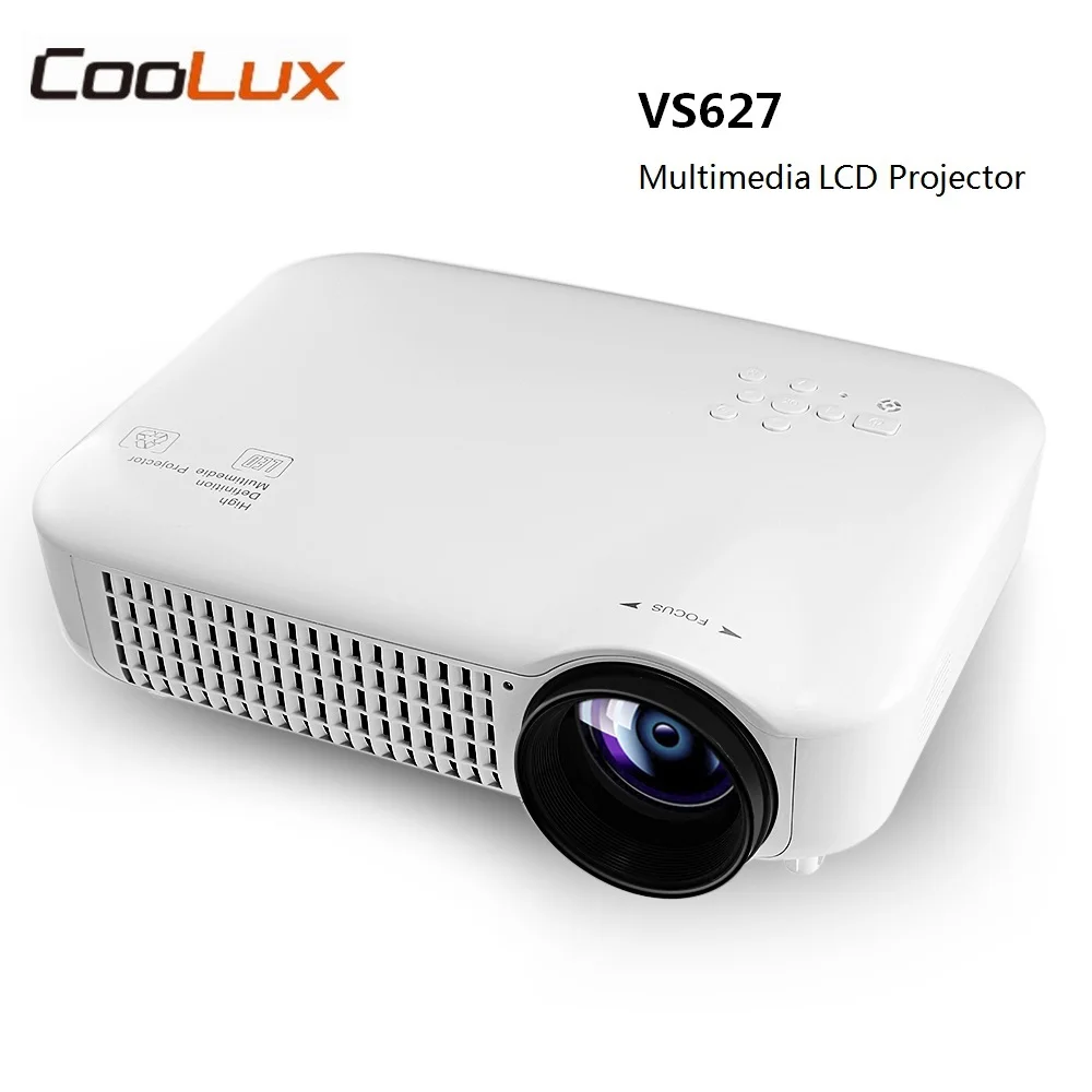 Coolux VS627 ЖК проектор 3000 лм 1280x800 пикселей Поддержка 1080P для домашнего кинотеатра