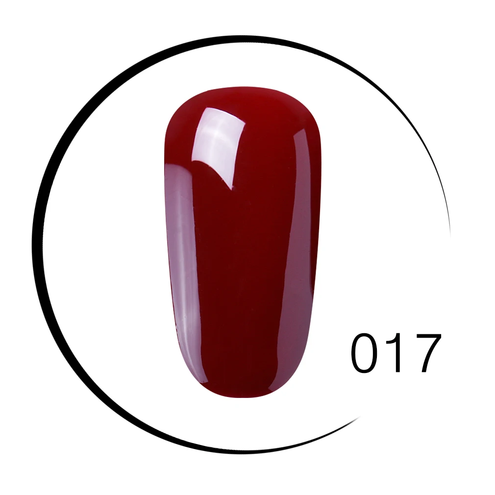 Elite99 винно-красный Гель-лак Lucky color Nail Art Полупостоянный Гель-лак праймер для ногтей Маникюр УФ-лампа для геля лак для ногтей - Цвет: JH017