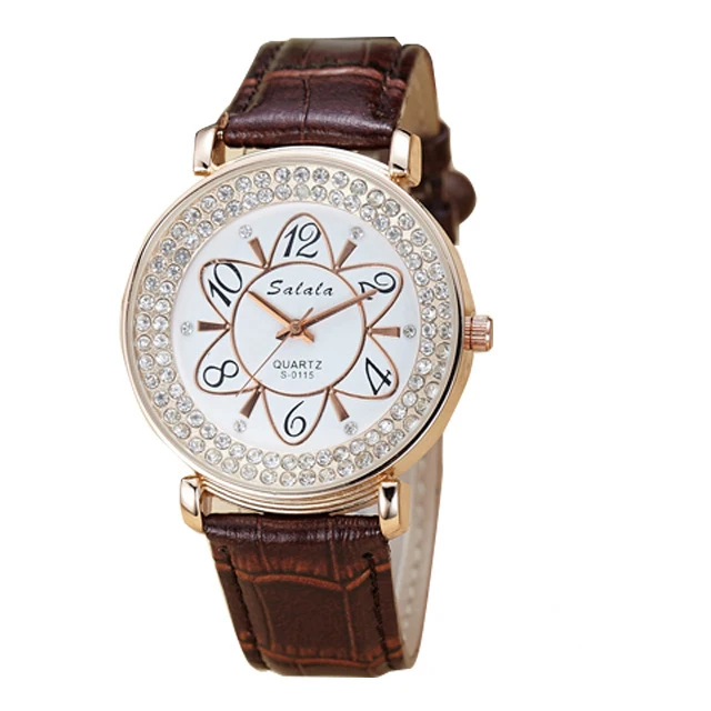 Новый Модный Топ бренд Повседневное Для женщин наручные часы Алмазный Rhinestone