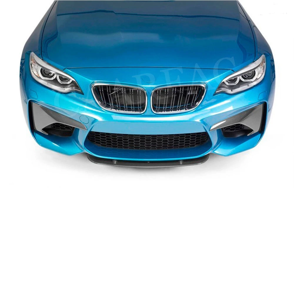 2 серии сухой спойлер из углеродного волокна для BMW F87 M2 2016 2017 2018 бампер короткий