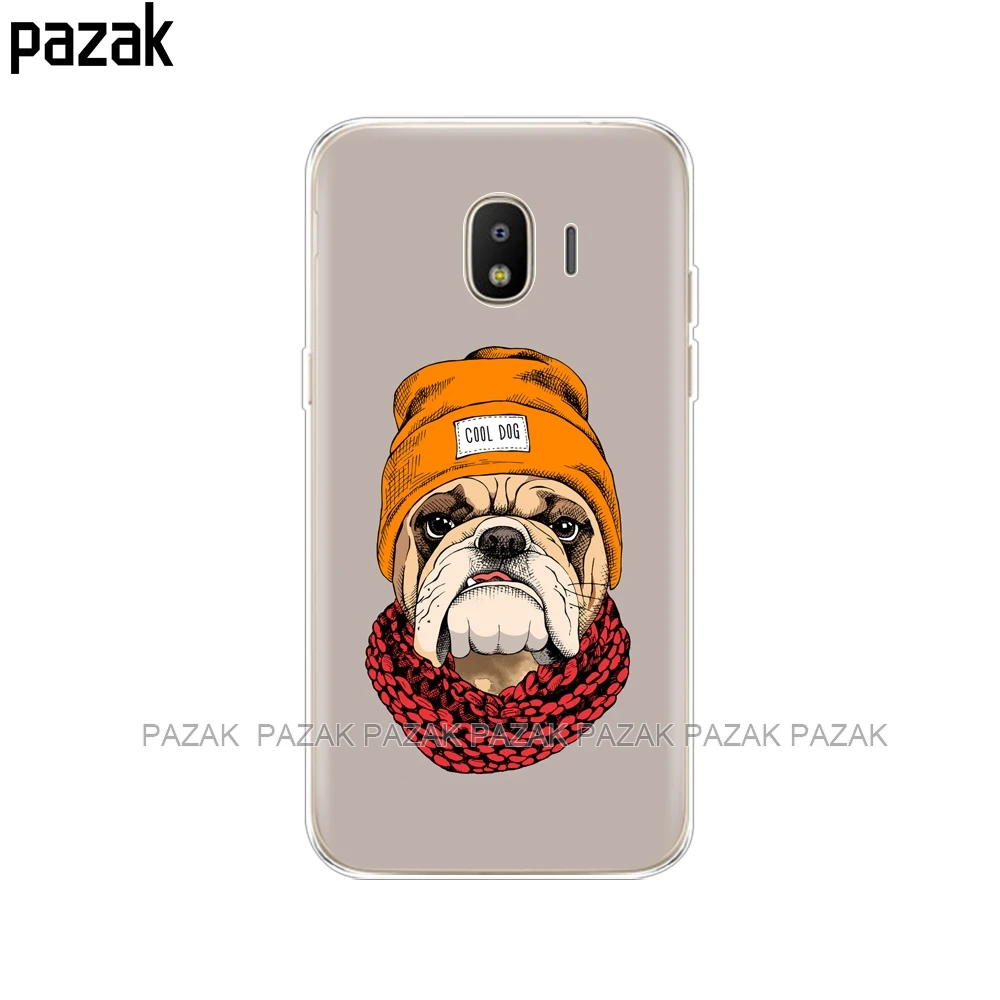 Силиконовый чехол для samsung Galaxy J4 чехол s Мягкий ТПУ задняя крышка Galaxy J4 EU J400F J400 телефон для samsung J4 чехол - Цвет: 34357