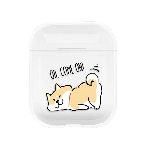C Для Airpods чехол милый для airpods чехол мультяшный защитный жесткий чехол прозрачный беспроводной чехол для наушников чехол s для apple air pod чехол - Цвет: C