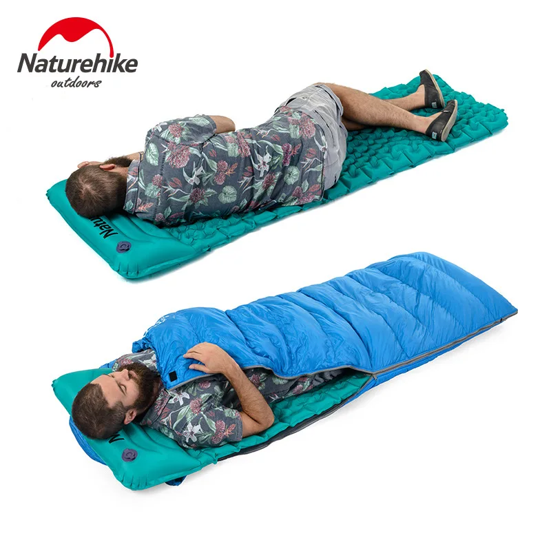 Naturehike Открытый Надувные Подушки Спальный Мешок Коврик Быстрое Заполнение