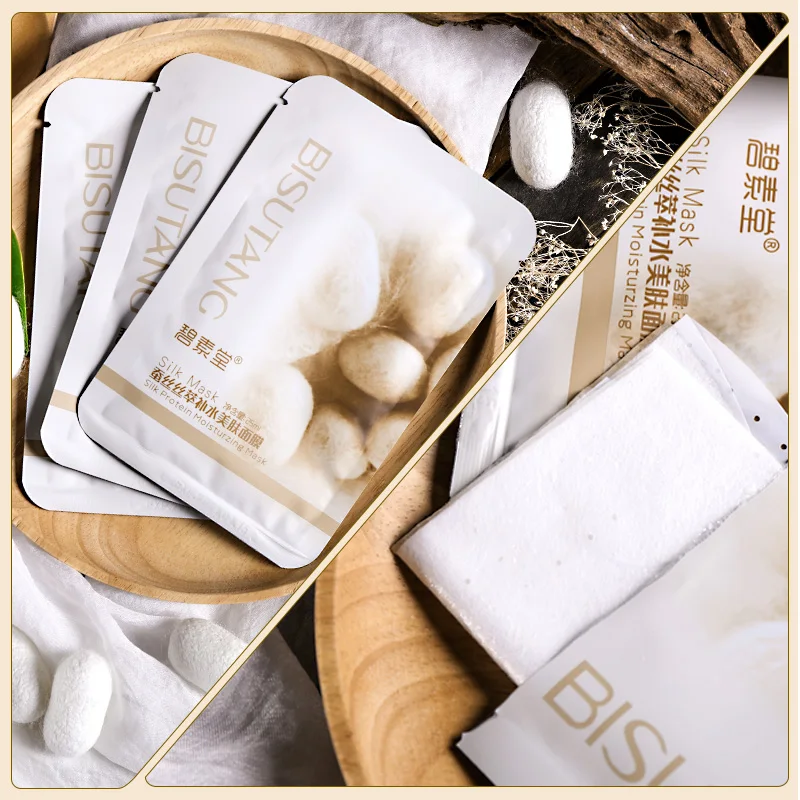 5pc Facial Mask Moisturise Revitalizing Silk Shine Bright Whitening Beauty Face Care Korean Cosmetics | Красота и здоровье
