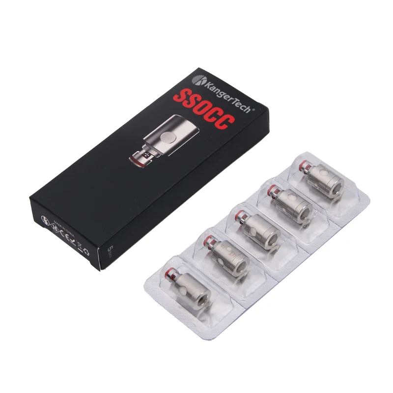5 шт./упак. Kanger(атомайзер) SSOCC Coil 0.15ohm катушки для Kanger Kangertech Subox mini-c Subvod Toptank мини