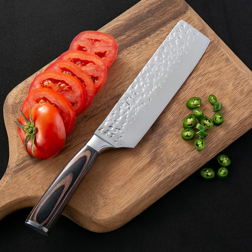 DAOMACHEN кухонный нож шеф повара 8 дюймов японские ножи из высокоуглеродистой