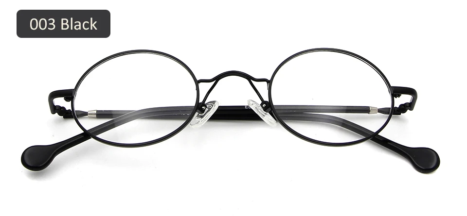 Round eyewear bk ESNBIE Высокое качество Мужские маленькие круглые металлические оправы для очков ацетат Ноги 43 мм винтажные черные круглые очки женские прозрачные линзы - Цвет оправы: Round eyewear bk