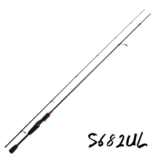 Красный TSURINOYA хакер 2,04 м 2,2 м 2,28 м литье/спиннинг удочка MF Action UL L ML m MH power Carbon Canne A Peche углеродная Рыбалка - Цвет: Красный