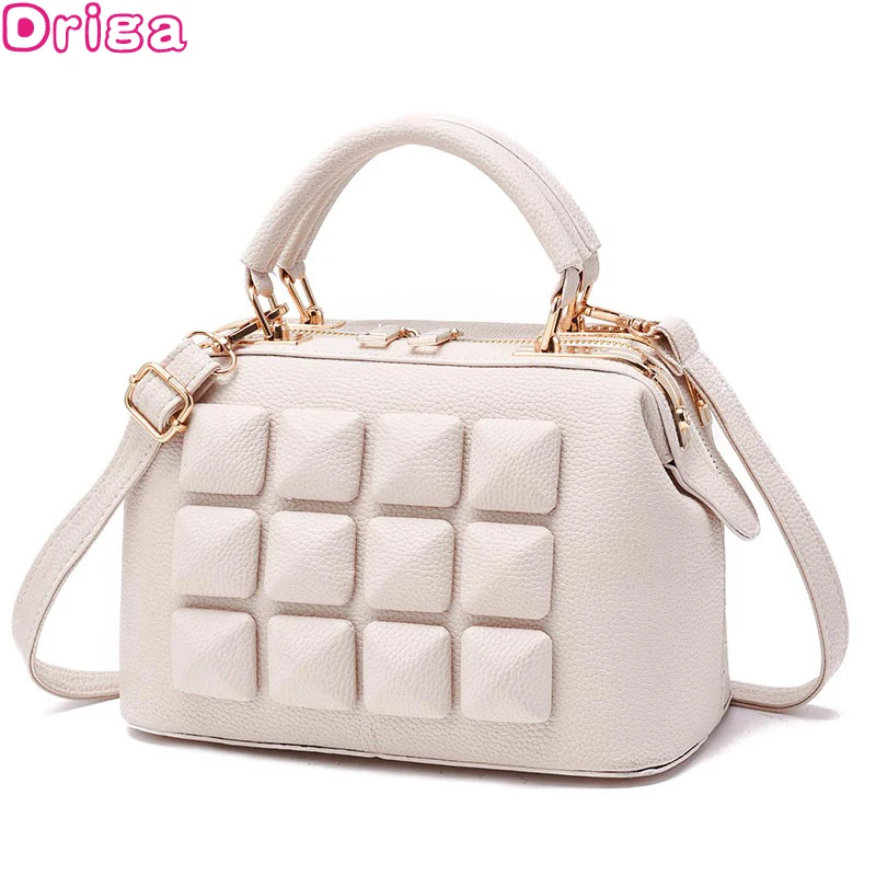 Сумка тоут Driga женская из экокожи модный саквояж кросс боди роскошный мессенджер