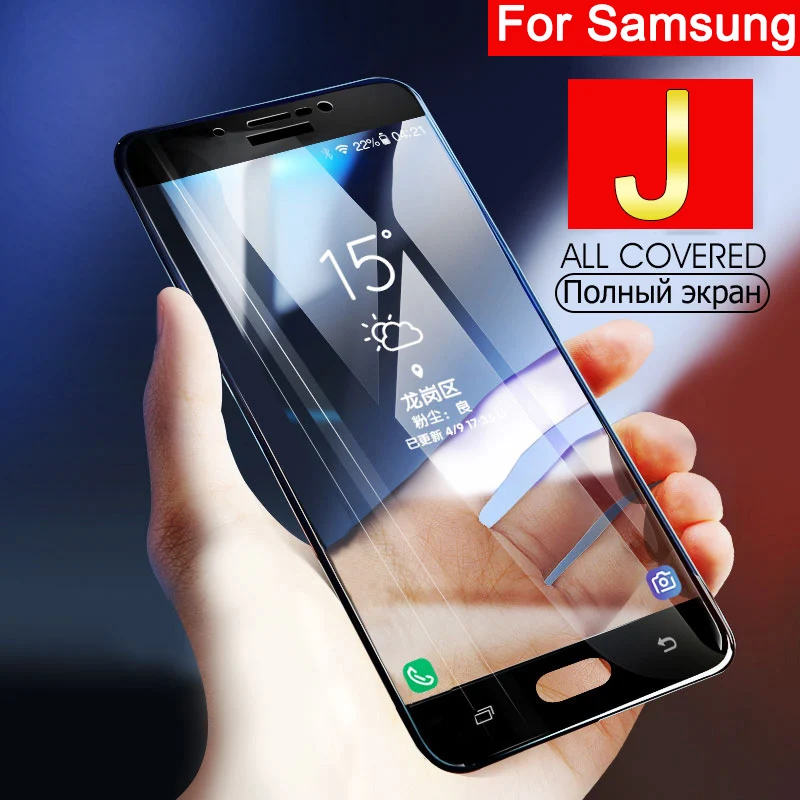Защитное стекло закаленное для Samsung Galaxy J7 J5 J3 2017|Защитные стёкла и плёнки