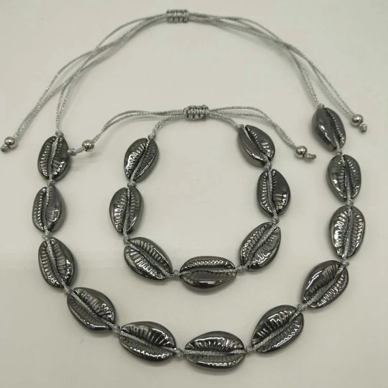 16 Модный подарок для девушек, летний золотой серебряный браслет, ювелирное изделие для женщин, модное ожерелье-чокер - Окраска металла: 16