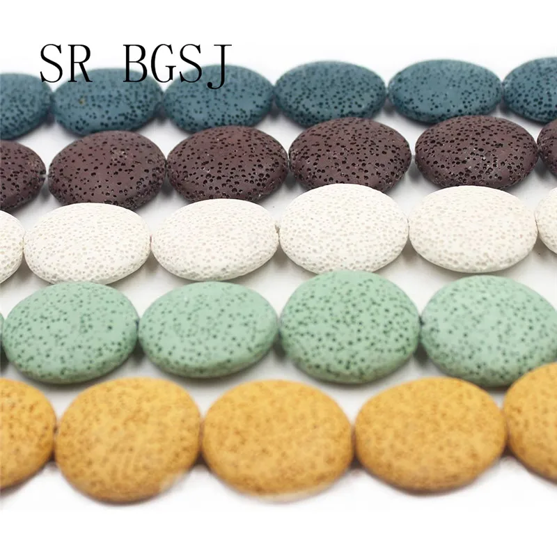 Бесплатная доставка 27 мм много цветов Плоские Круглые бусины для монет ювелирные