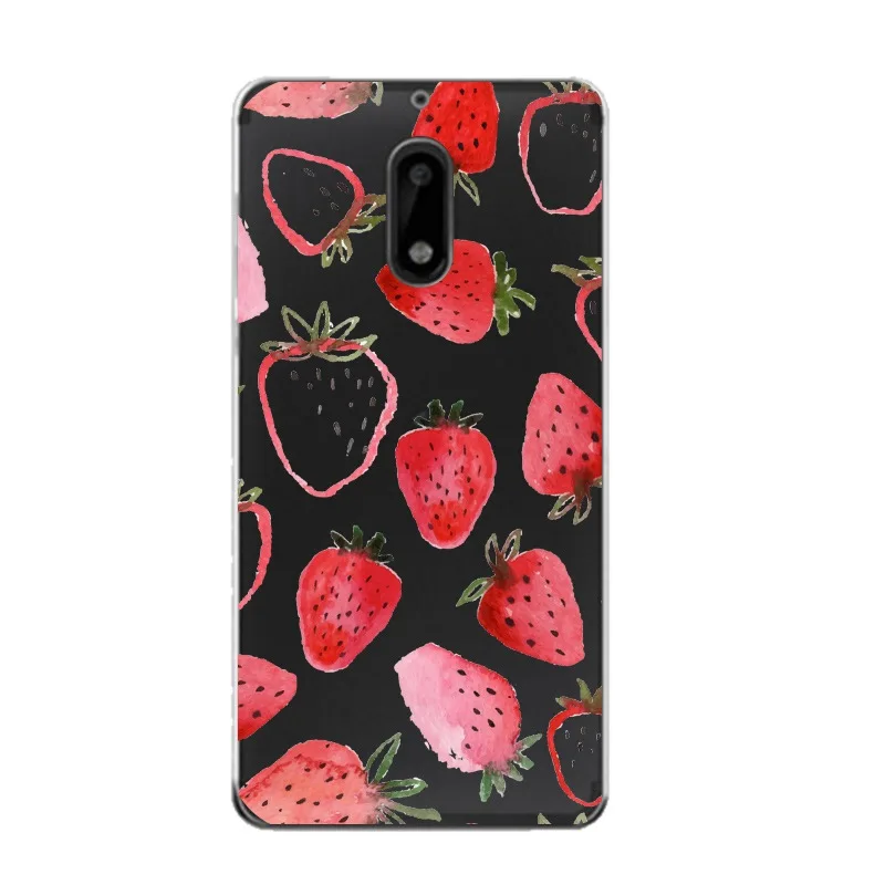 Qmswei Мягкий ТПУ чехол для телефона nokia3 nokia5 nokia6 nokia8 N540 N535 ясный с принтом кролики