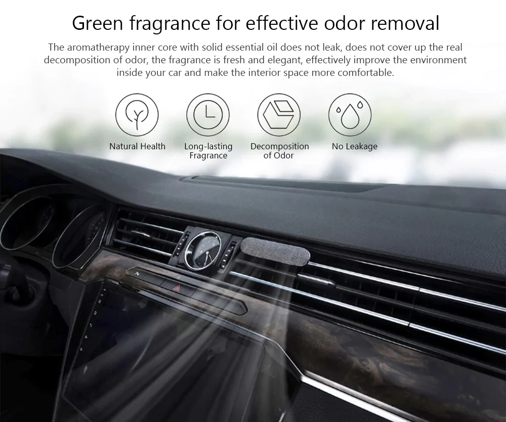 Аромадиффузор Xiaomi MIJIA Uildford для автомобильного выхлопного воздуха устраняющий