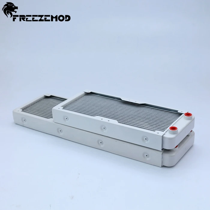 Алюминиевый жидкостный радиатор FREEZEMOD 360 мм для компьютера с вентилятором 3*12 см. SR