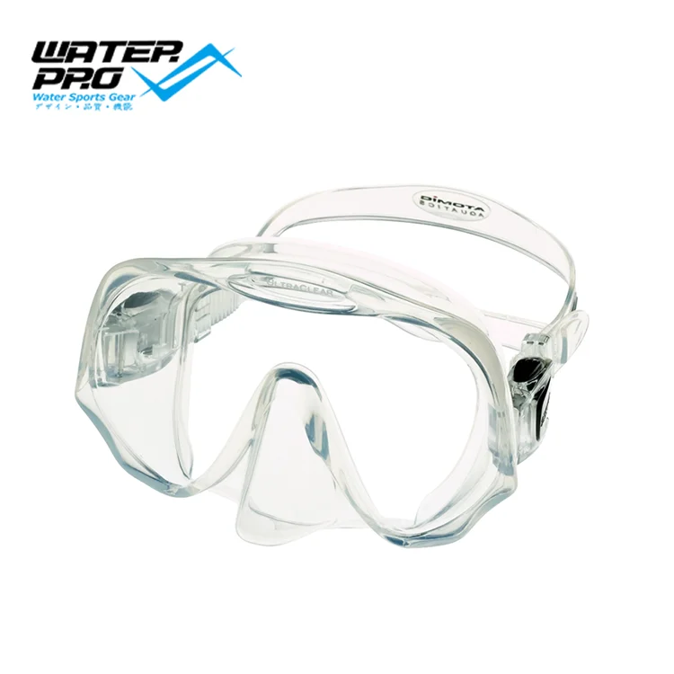 Прозрачная безрамочная маска для дайвинга|frameless dive mask|diving maskatomic aquatics |