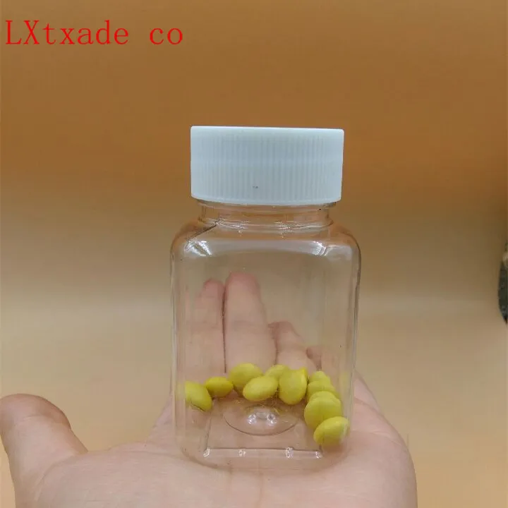 Прозрачные пустые пластиковые квадратные бутылки новые оригинальные