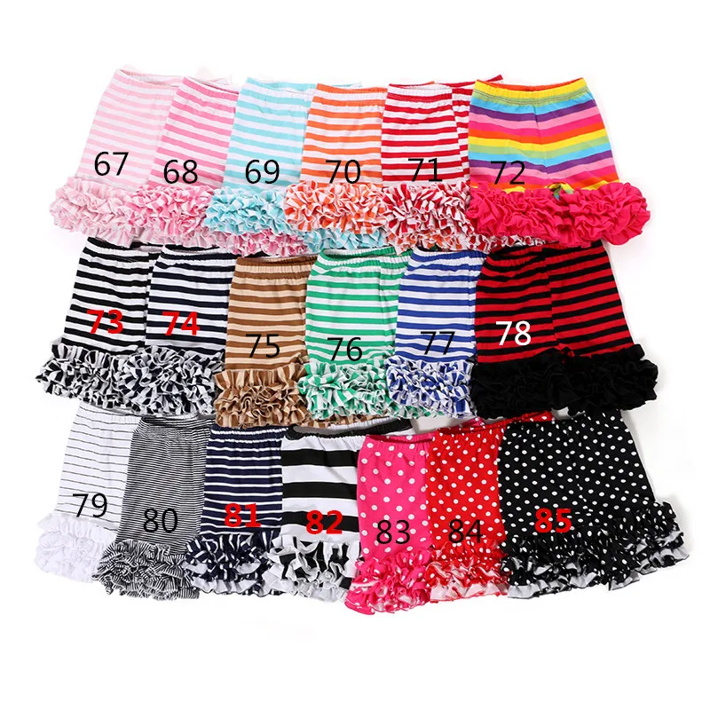 Летние хлопковые шорты с оборками для девочек 5 шт./лот | Мать и ребенок