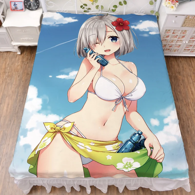 Японская коллекция аниме Kantai постельное белье из молочного волокна и фланелевое