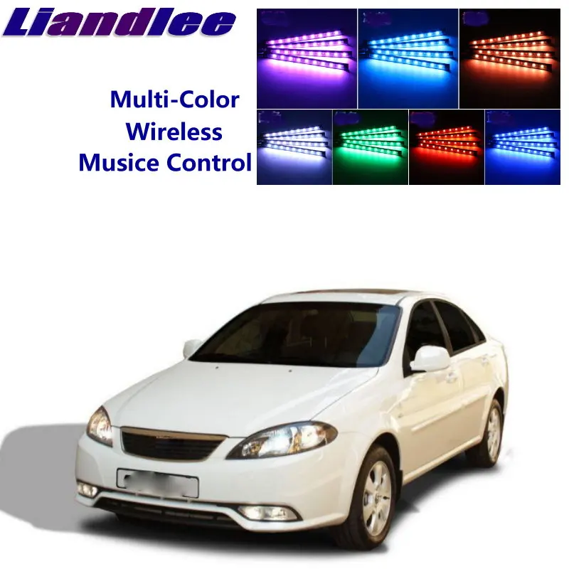 Автомобильный декоративный неоновый светильник LiandLee для салона Daewoo Lacetti Nubira Gentra