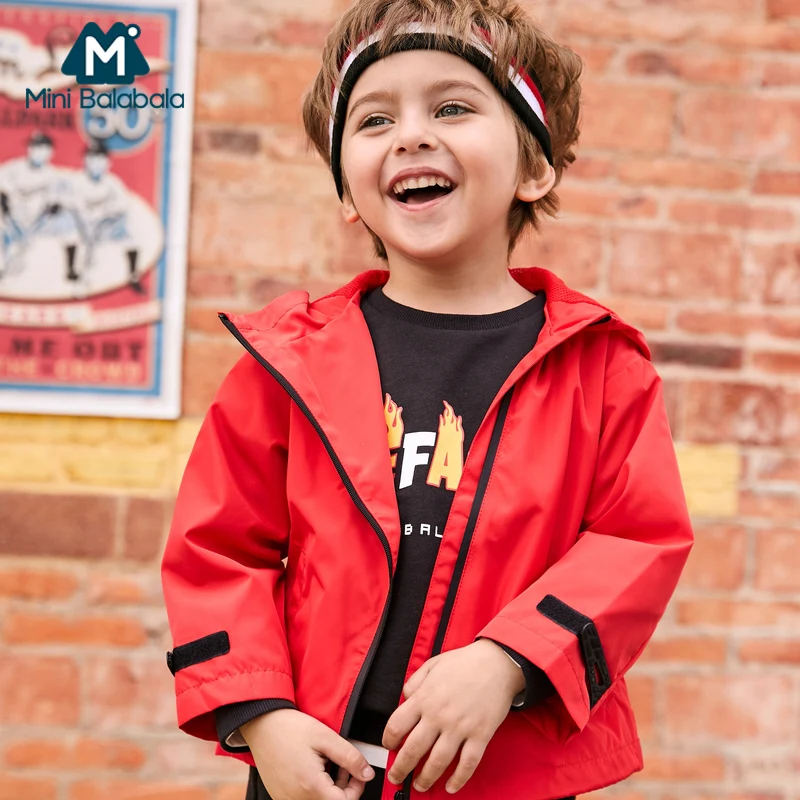 Повседневная куртка Mini balabalaBoys детская ветрозащитная на весну 2019 | Мать и ребенок