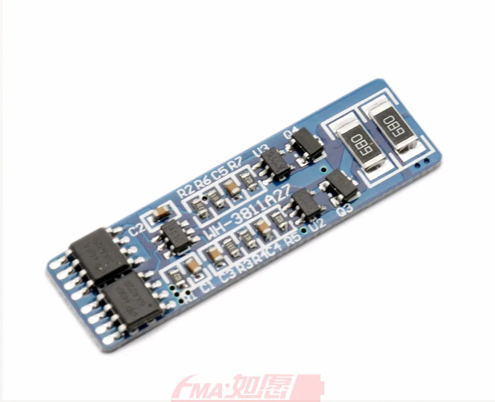 1 шт. модуль защитной цепи FMA квадратный PCM для 2S 7 2 в 4 литий ионный полимерный