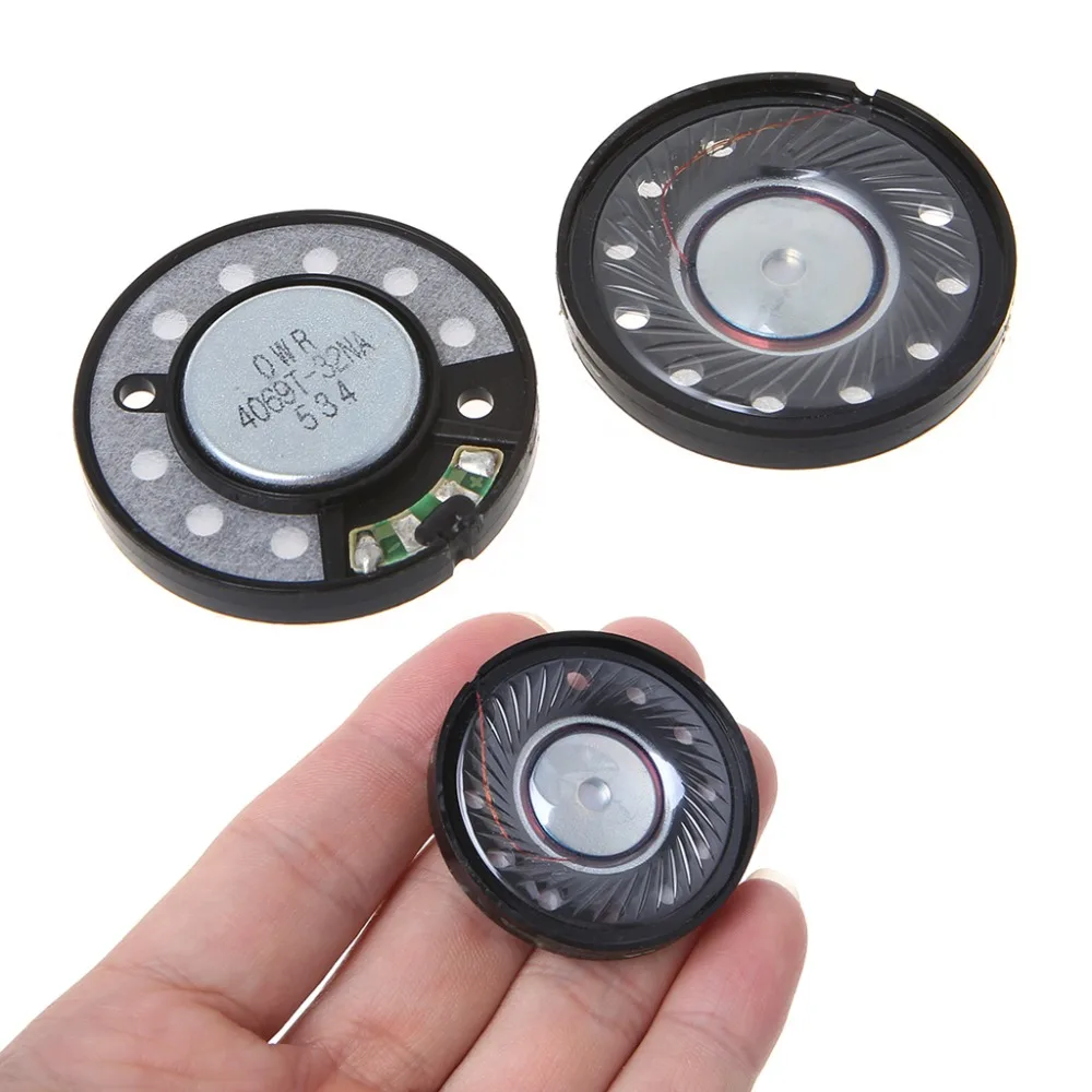 Профессиональные детали для динамиков наушников 40 мм драйверы переустановки QC15