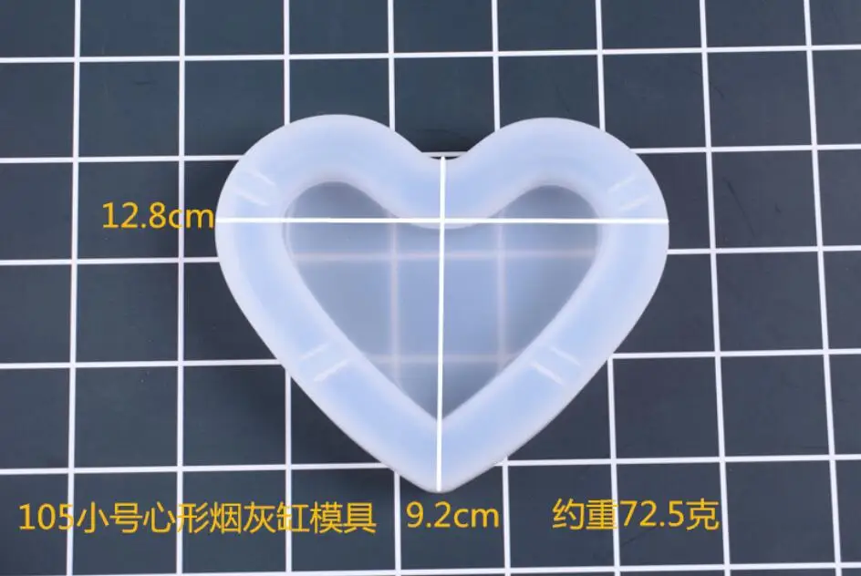 3D пепельница силиконовая форма для эпоксидной смолы DIY Изготовление ремесло