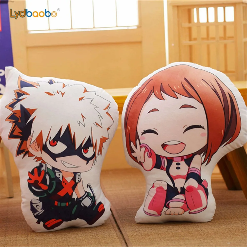 My Hero Academia Аниме Boku Yoh Asakura Katsuki Bakugo Shoto Toooroki куклы подушка раздавливаемые мягкие