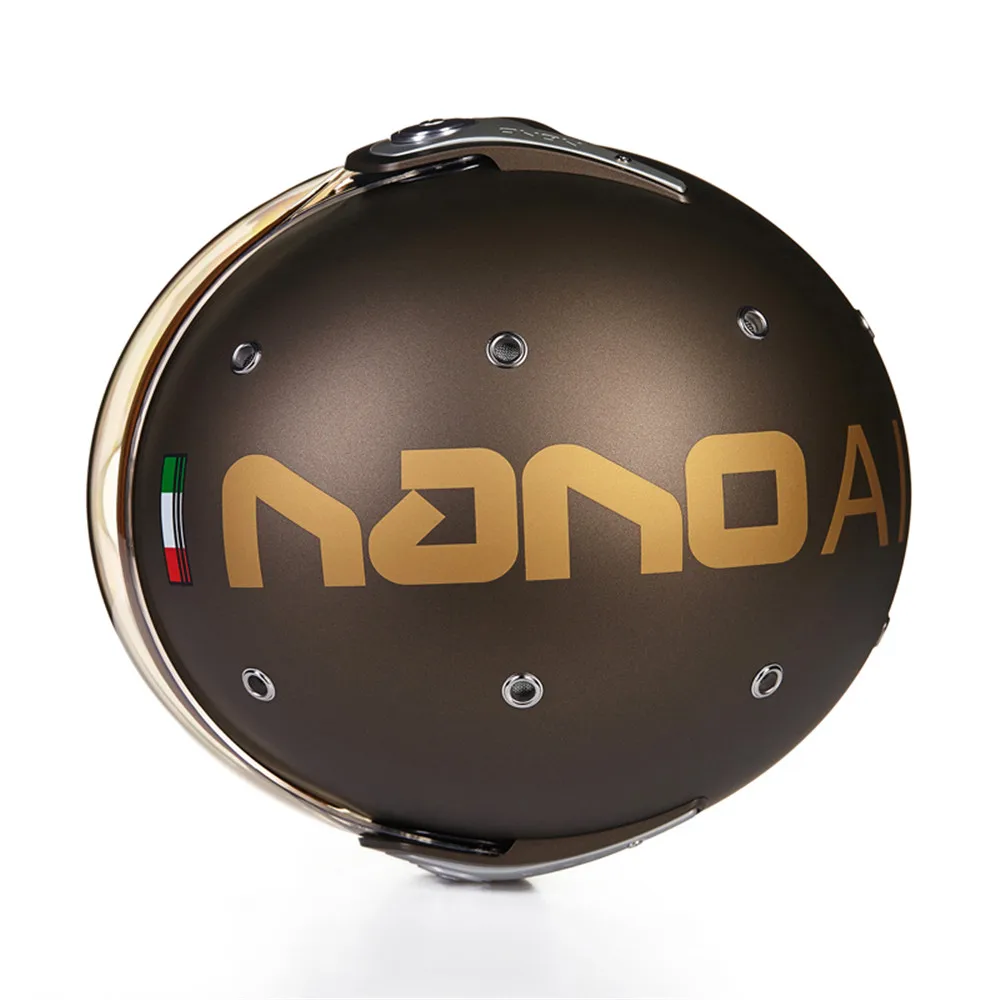 BEON moto rcycle скутер шлем 3/4 с открытым лицом винтажный 11040 Casque Casco cicleta Capacete унисекс