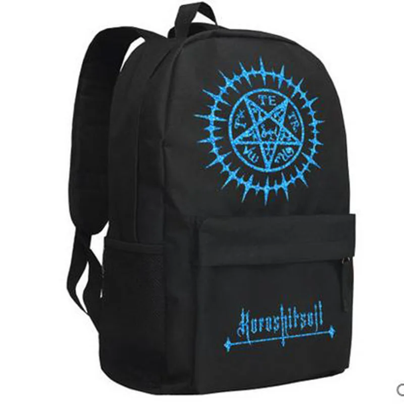 Рюкзак Butler Kuroshitsuji черный высокого качества для костюмированной вечеринки|backpack