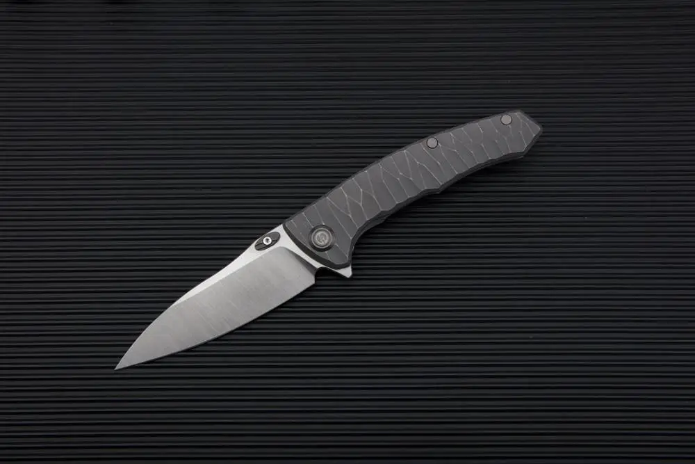 Maxace складной нож Corvus 1 M390 стальной атласный нож карманный нож второе производство - Цвет: Stonewash