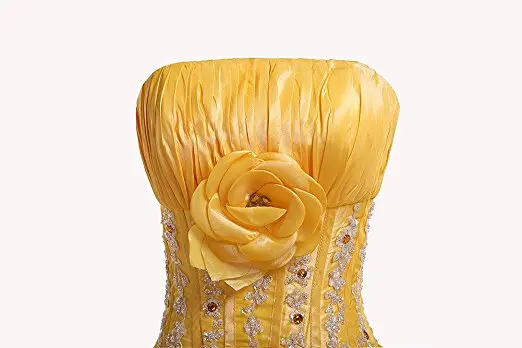 Желтое милое бальное платье ANGELSBRIDEP 16 платья для Quinceanera 2021 оригинальные