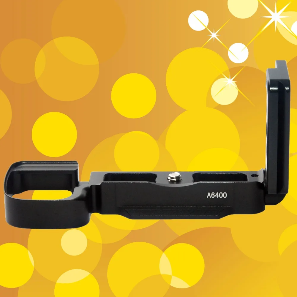 L БЫСТРОРАЗЪЕМНАЯ пластина держатель для камеры Кронштейн ручной SONY A6400 a6400 Arca Swiss