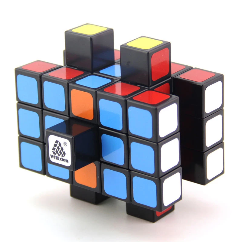 WitEden неравный 3x3x5 Камуфляжный магический куб, профессиональная скоростная головоломка, 335 куб, развивающие игрушки для детей, cubo magico