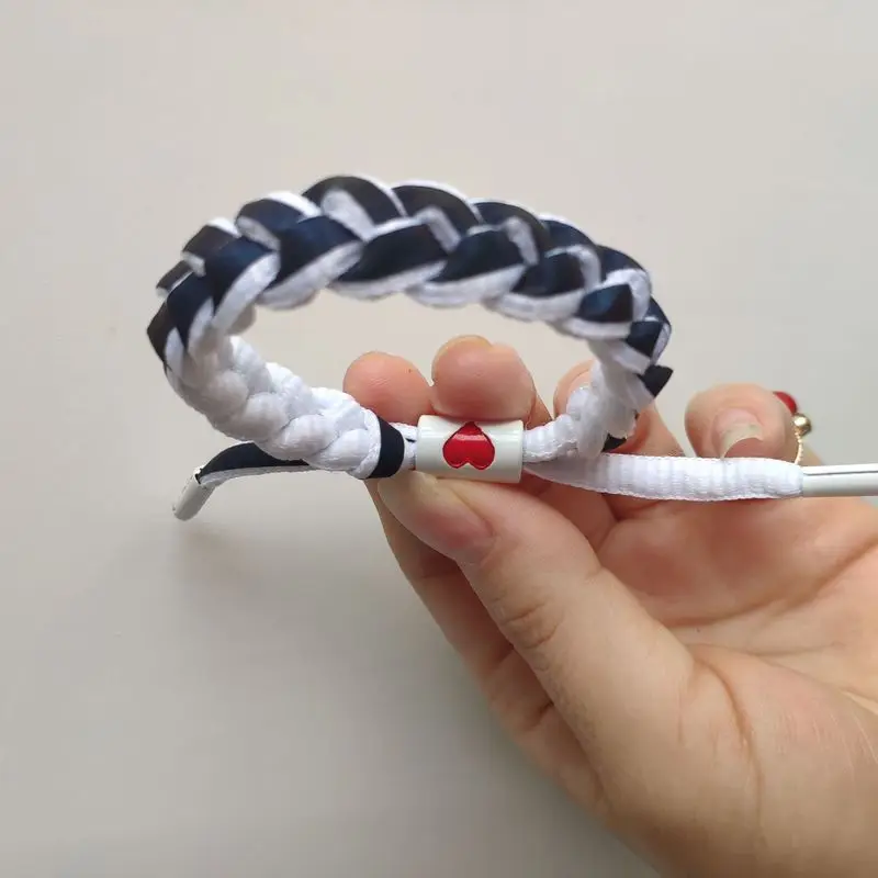 Браслет MINCN LOVE Heart черно-белый голографический флуоресцентные Шнурки ночной