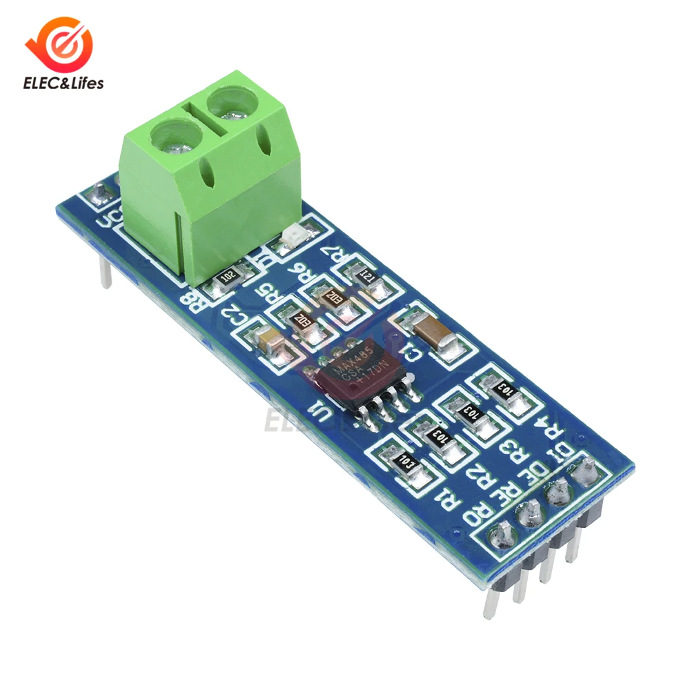 1 шт. MAX485 модуль RS-485 ttl к RS485 MAX485CSA конвертер модуль для Arduino микроконтроллер MCU разработки электронных компонентов