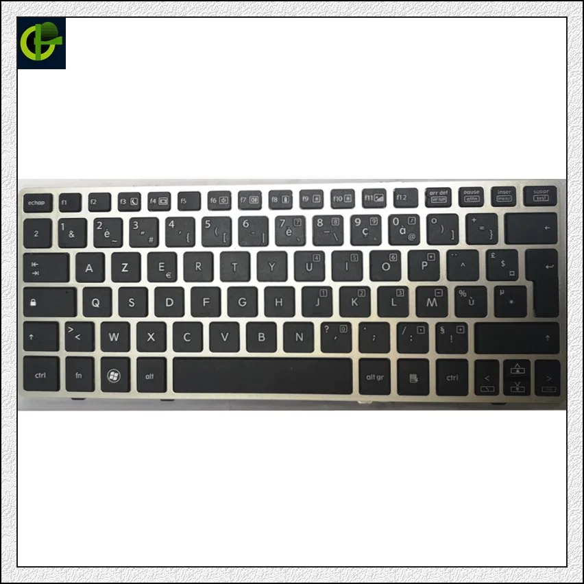 

French Azerty Keyboard for HP Elitebook 2560 2560p 2570 2570P 638512-001 651390-001 696693-001 laptop FR