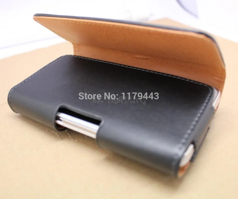 Hot sale!New Arrive BLACK LEATHER CASE COVER POUCH BELT CLIP for Huawei Ascend C8812|clip pad|clip place card holderclip office |