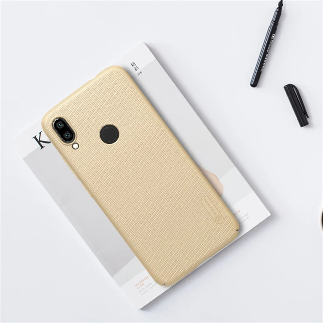 Для Xiaomi Redmi Note 7 Чехол Redmi Note 7S чехол NILLKIN матовый щит PC твердый пластиковый чехол на заднюю панель для Xiaomi Redmi Note7 Pro