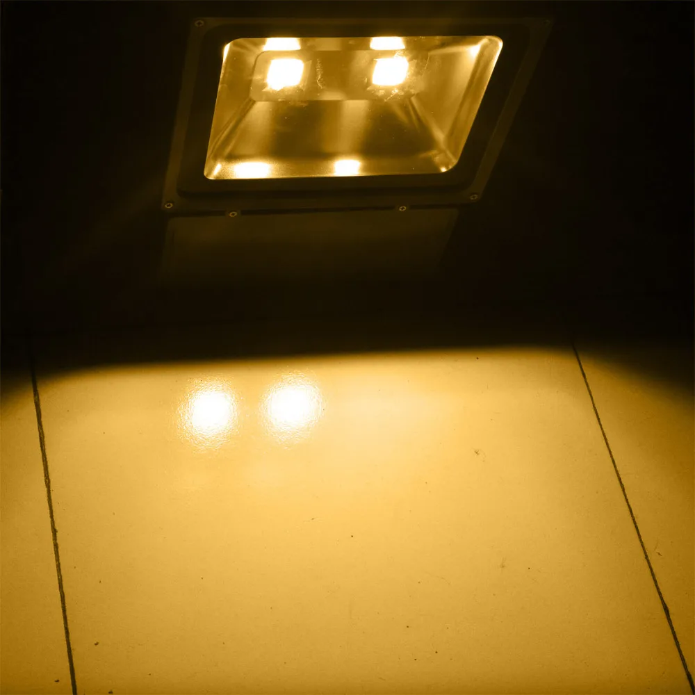 

4X Ultra Bright Led Flood light 100W AC85-265V 110V/220V 230V 240V Waterproof IP65 Floodlight Spotlight Outdoor Lighting