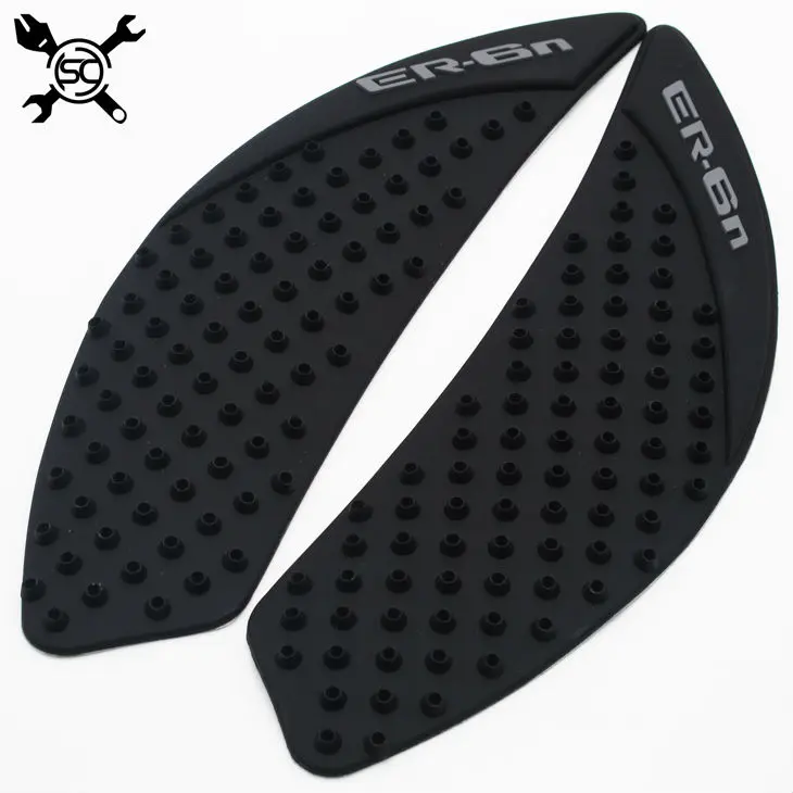 

Anti Slip Tank Protective Pad Side Gas Knee Grip Traction Pads Protector Stickers 3M Fits For Kawasaki ER-6N 06-12 13 14 15 16